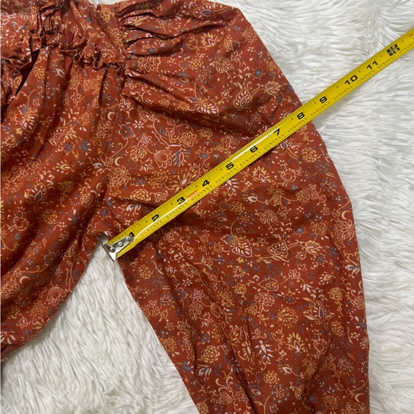 Floral Rust Dress - Picture 8 of 10